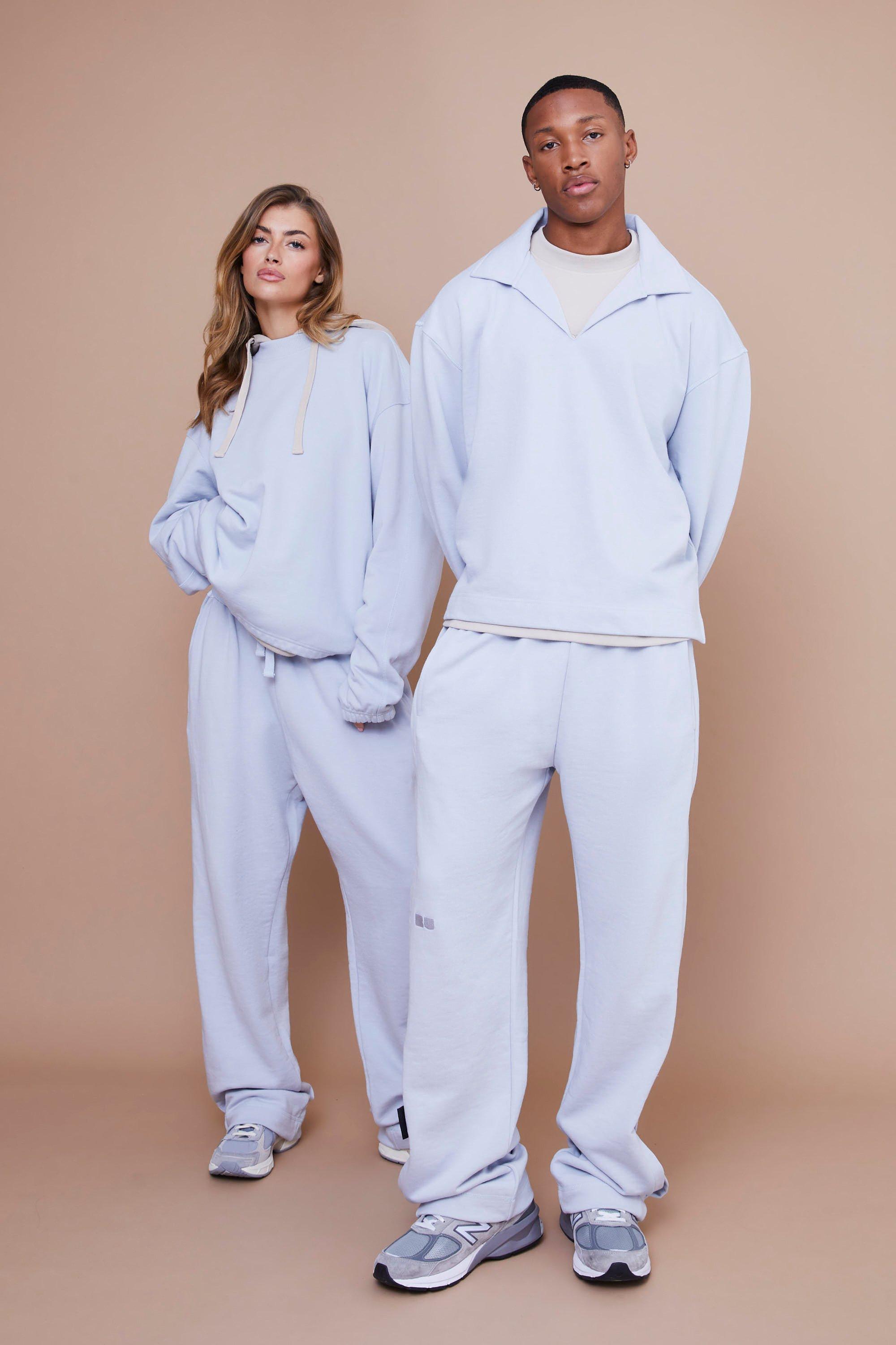 Boohoo best sale blue joggers